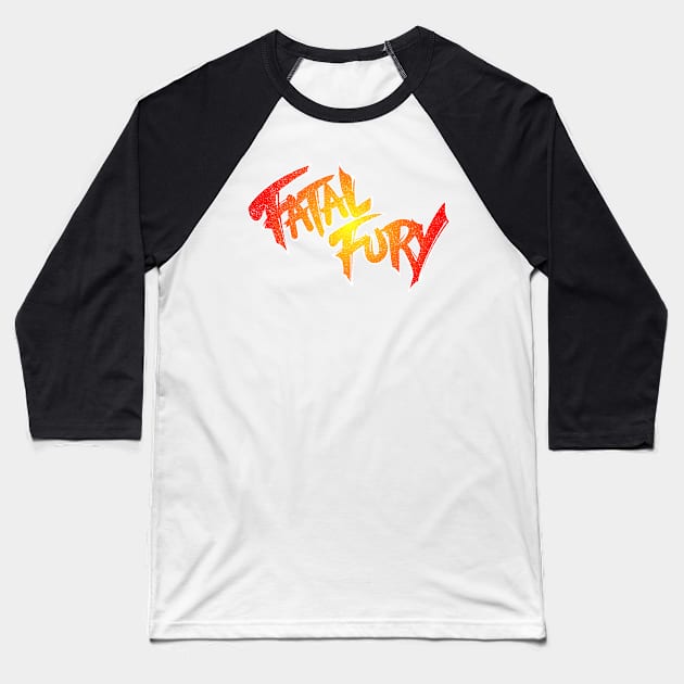 Fatal Fury Neo Geo Baseball T-Shirt by Super Retro City